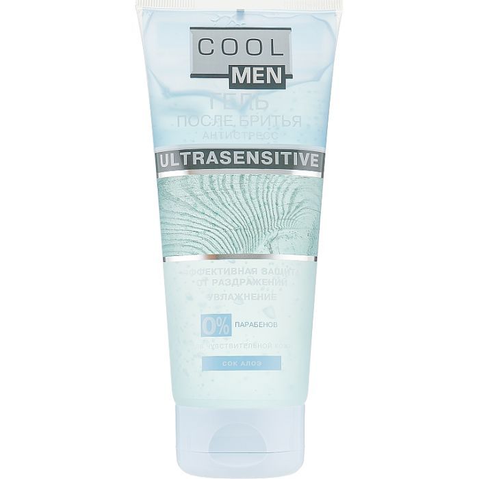 Гель после бритья Cool Men Ultrasensitive 200 мл Фото