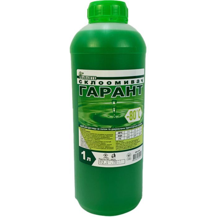 Омыватель автомобильный Гарант -80С 1л Фото