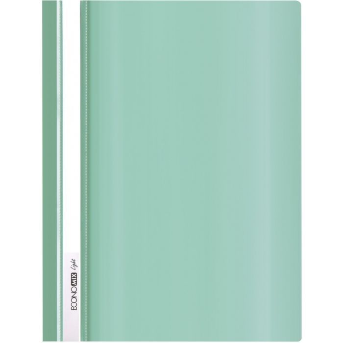 Папка-скоросшиватель Economix А4 Light без перфорации, зеленая Фото