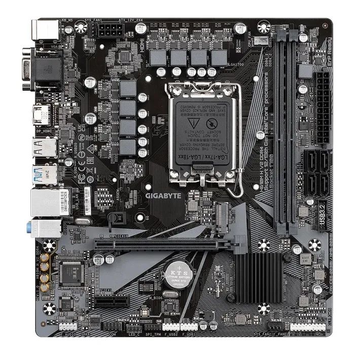 Материнская плата GIGABYTE H610M H V2 DDR4 Фото