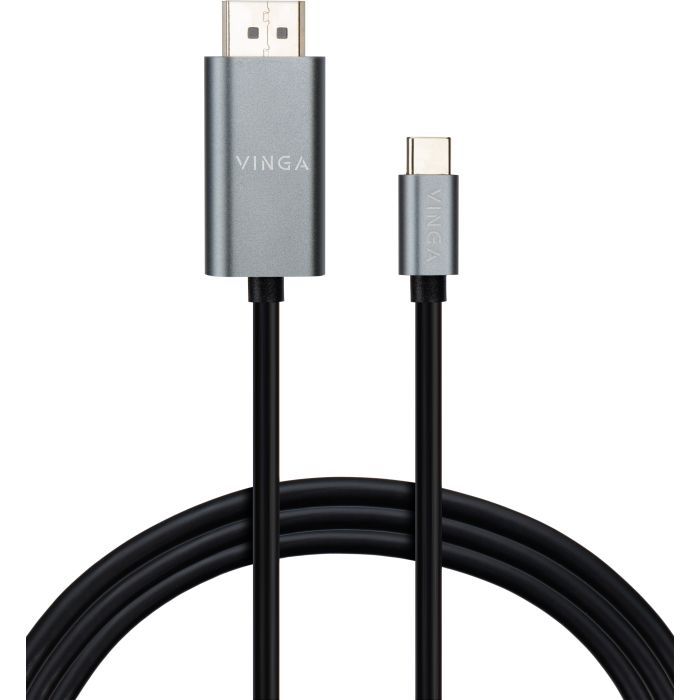 Кабель мультимедийный Vinga USB-C to HDMI M 1.5m v2.0 4K60Hz Фото