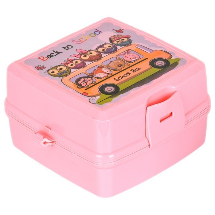 Ланч-бокс Irak Plastik Рожевий Фото
