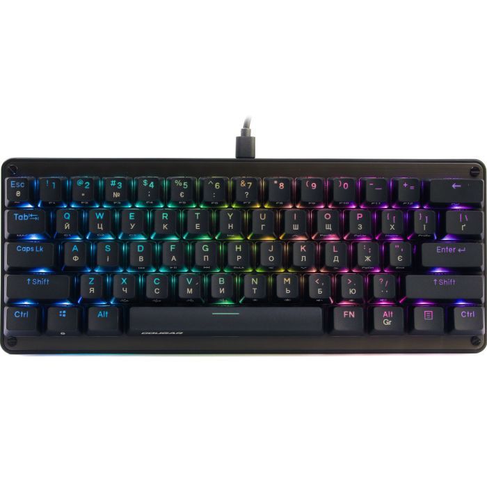 Клавиатура Cougar Puri Mini RGB USB Black Фото
