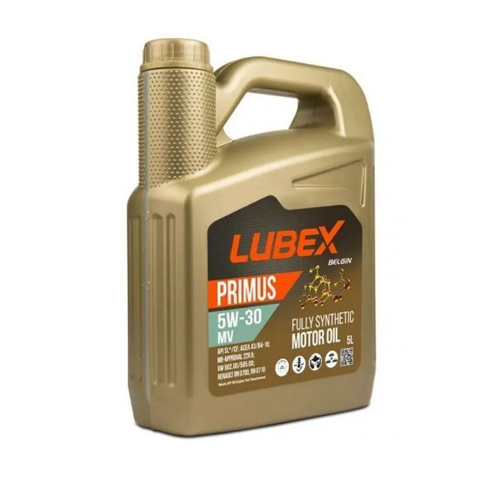 Моторное масло LUBEX PRIMUS MV 5w30 5л Фото