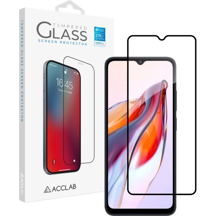 Стекло защитное ACCLAB Full Glue Xiaomi Redmi 12C Фото
