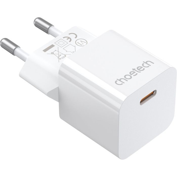 Зарядное устройство Choetech GaN USB-C 20W QC3.0/PD/PPS Фото