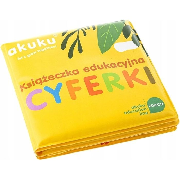 Игрушка для ванной Akuku книга Цифри Фото