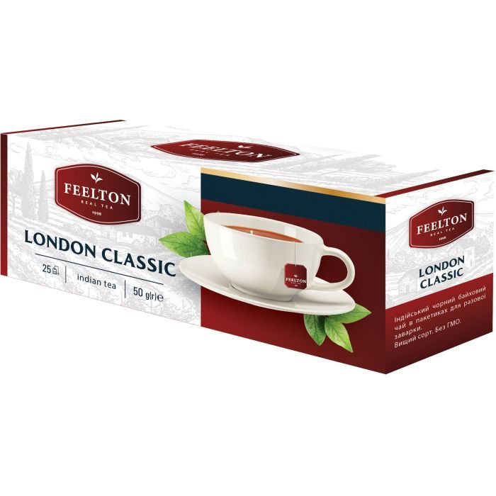 Чай Feelton London Classic 1.5 гх25 шт Фото