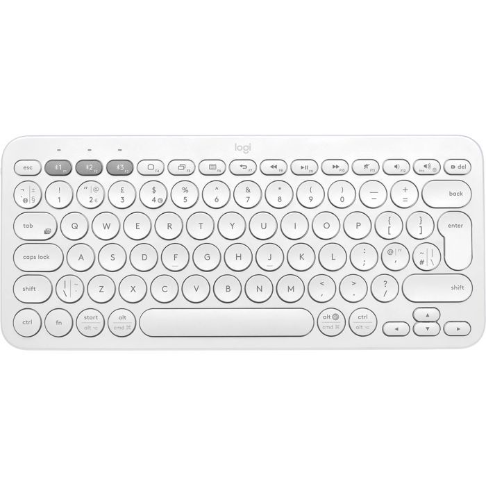 Клавиатура Logitech K380s Multi-Device Bluetooth UA White Фото