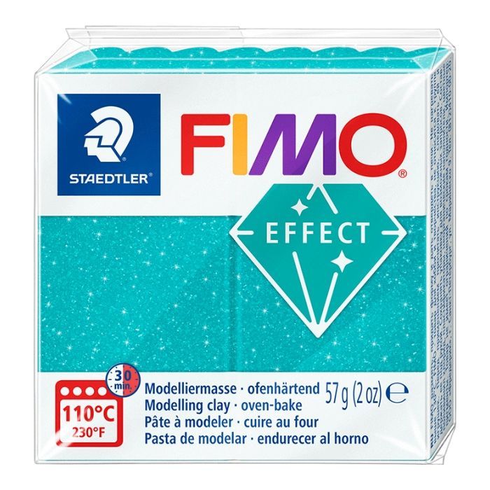 Пластика Fimo Effect, Бирюзовая галактика, 57 г Фото