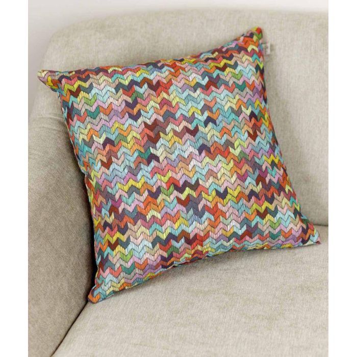 Наволочка Прованс декоративная 45х45 см MixPrint 504 зигзаг Фото