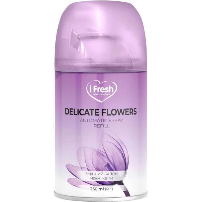 Освежитель воздуха iFresh Delicate Flowers Сменный баллон 250 мл Фото