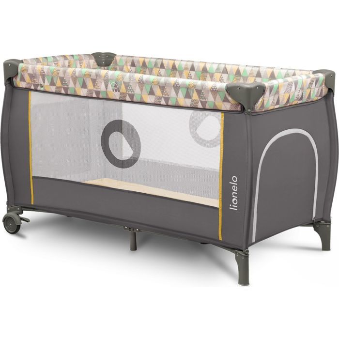 Детский манеж Lionelo Sven Plus Yellow Scandi Фото 3