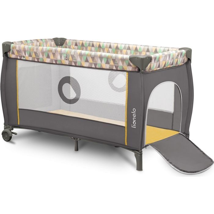 Детский манеж Lionelo Sven Plus Yellow Scandi Фото 4