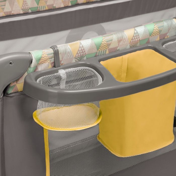 Детский манеж Lionelo Sven Plus Yellow Scandi Фото 5