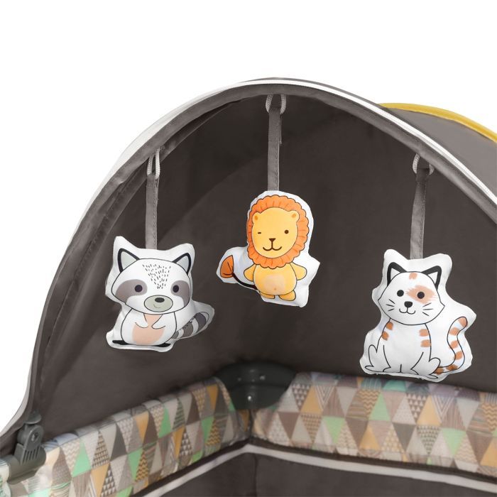 Детский манеж Lionelo Sven Plus Yellow Scandi Фото 6