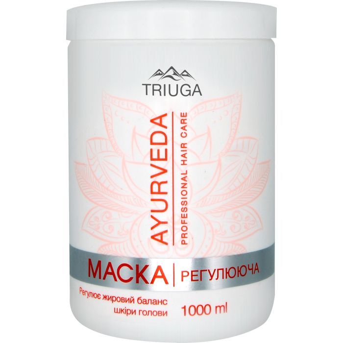 Маска для волос Triuga Ayurveda Регулирующая 1000 мл Фото