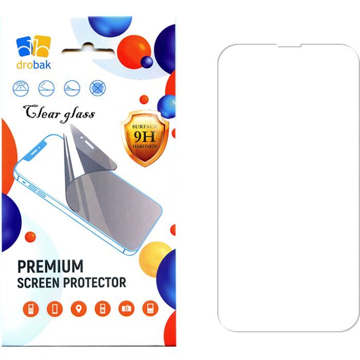 Стекло защитное Drobak Apple iPhone 15 Pro Фото