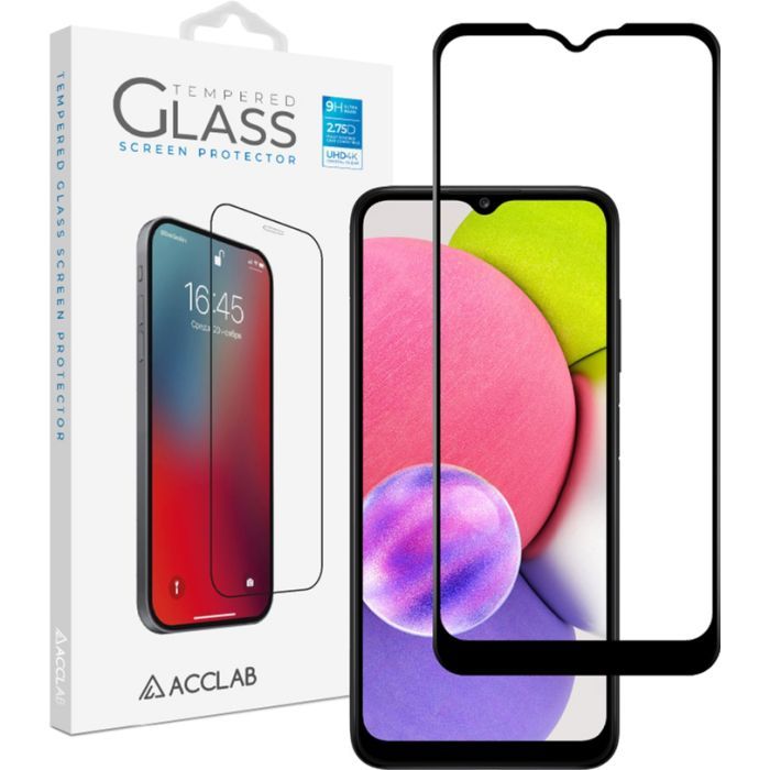 Стекло защитное ACCLAB Full Glue Samsung A03S Фото