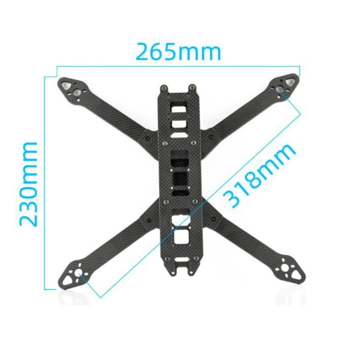 Рама для дрона Hobbyporter 7 дюймів Фото