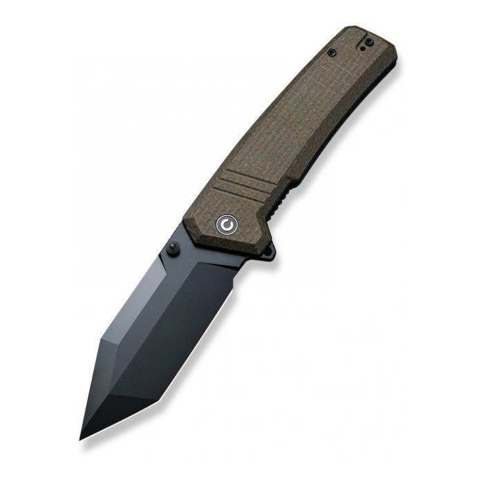 Нож Civivi Bhaltair Black Blade Dark Micarta Фото
