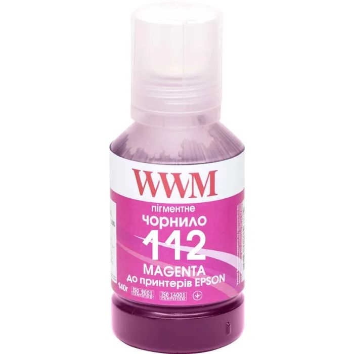 Чернила WWM Epson L11160/6490 №112 140г Magenta pigmented Фото