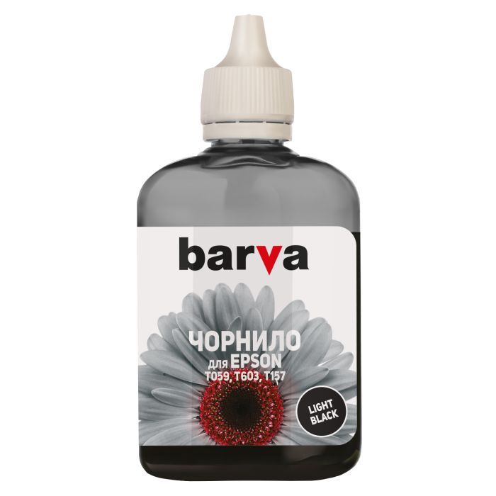 Чернила Barva Epson E059 100 мл, LBlack Фото