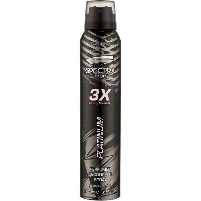 Дезодорант Spectra Men Platinum 200 мл Фото