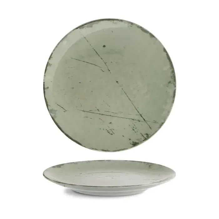 Тарелка G.Benedikt Isabelle кругла 27 см Stone Green Фото