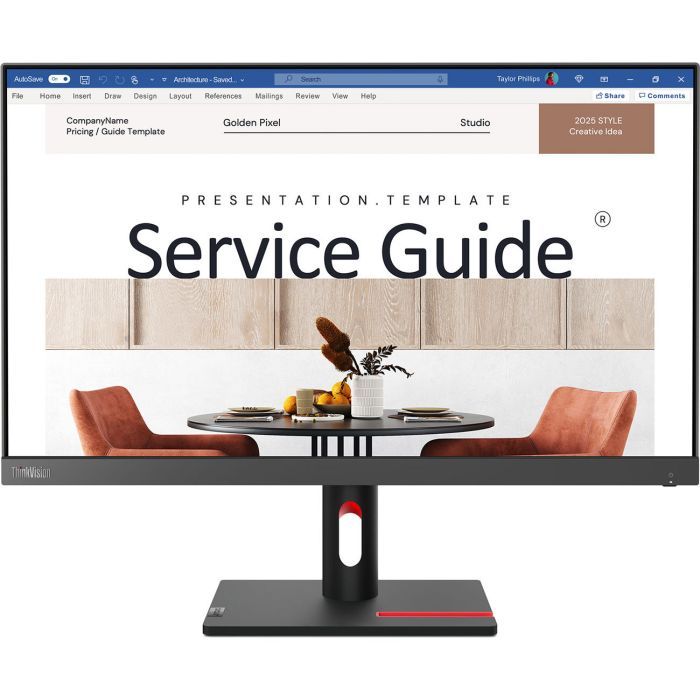 Монитор Lenovo S24i-30 Фото