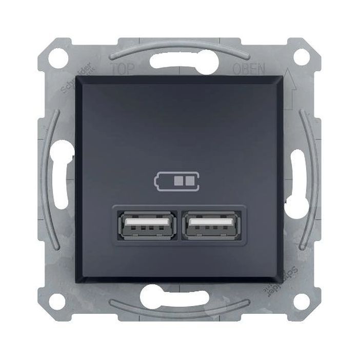 USB розетка Schneider Electric ASFORA USB 2,1A Фото