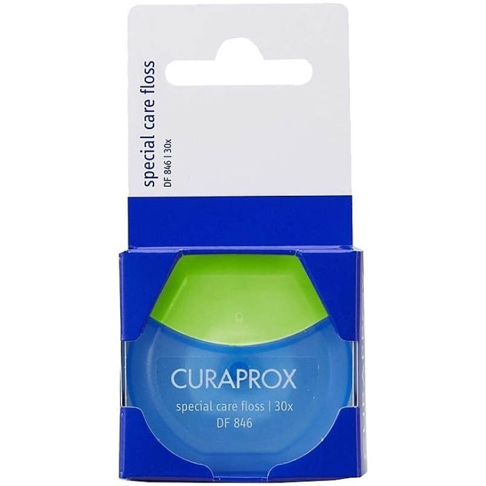 Зубная нить Curaprox Implant-saver Нейлоновая 30 м Фото