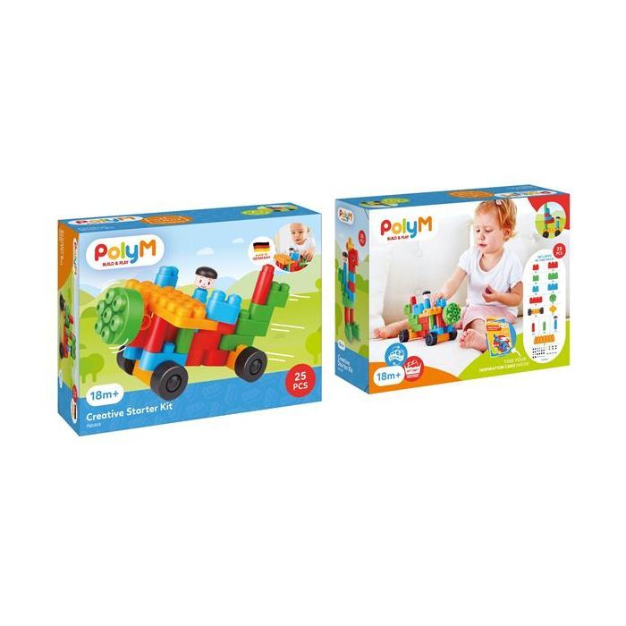 Конструктор PolyM Стартовый набор 25 деталей Фото