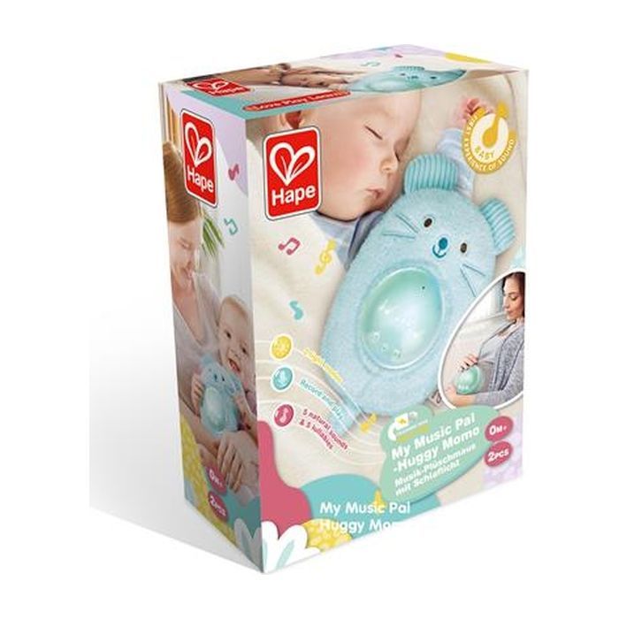 Ночник Hape Музична іграшка-нічник Мишеня блакитний Фото 7