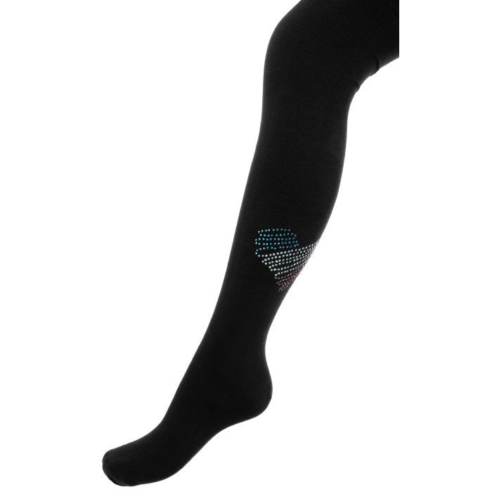 Колготки детские BNM с сердце из страз Фото