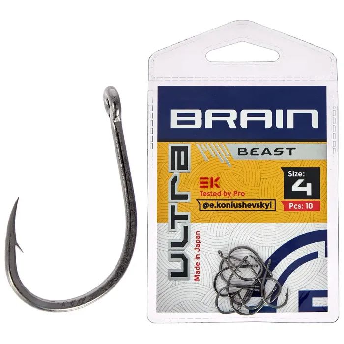 Крючок Brain Ultra Beast 4 (10шт/уп) Фото