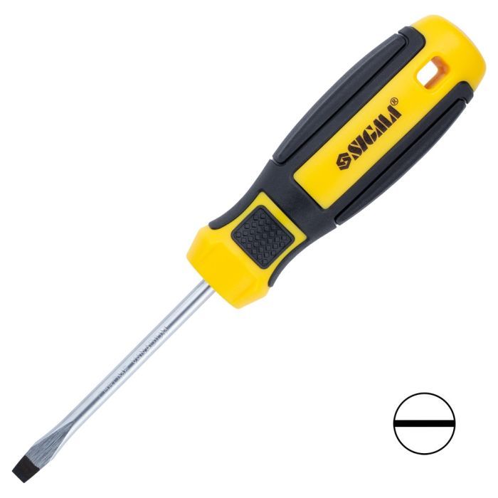 Отвертка Sigma шлицевая SL 5.0x75мм CrV Mega Фото