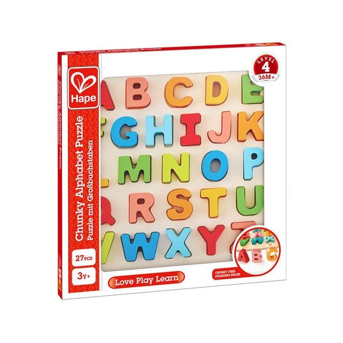 Пазл Hape деревянный Английский алфавит Фото