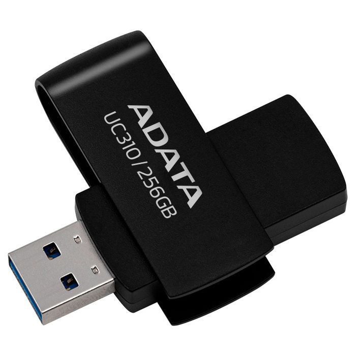 USB флеш накопитель ADATA 256GB UC310 Black USB 3.0 Фото