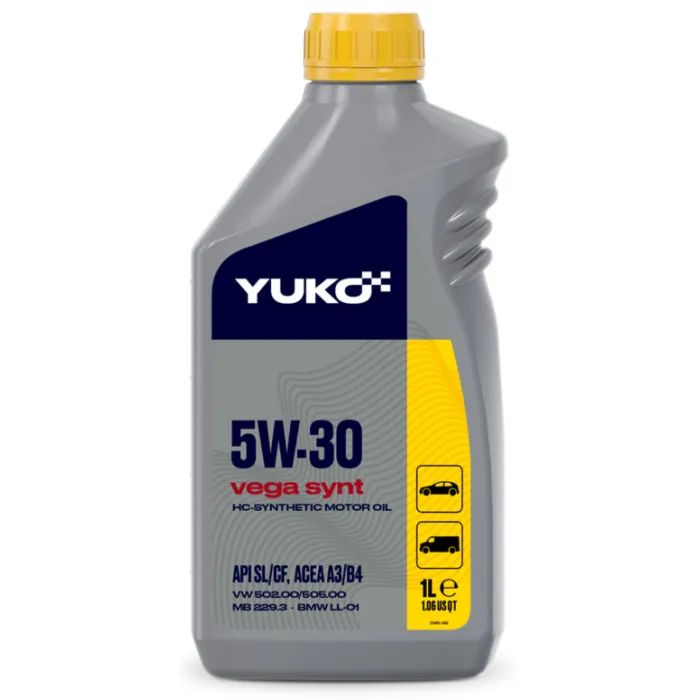 Моторное масло Yuko VEGA SYNT 5W-30 1л Фото