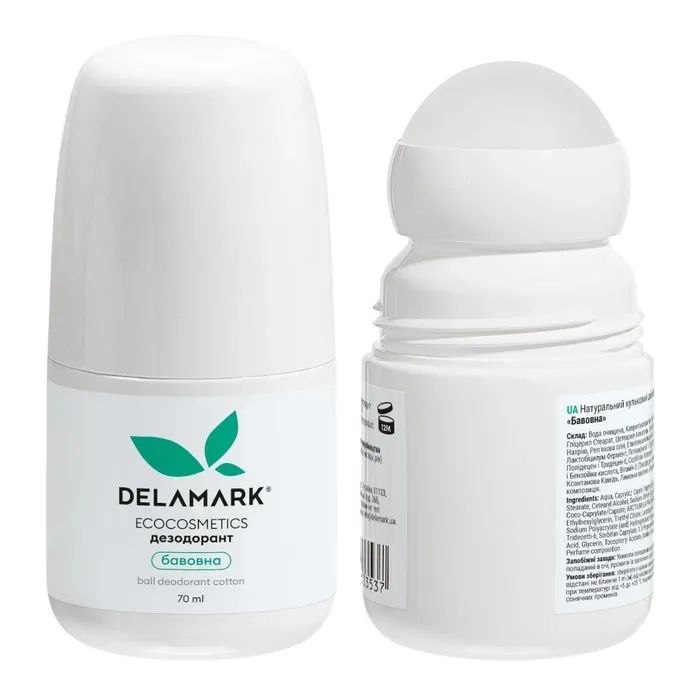 Дезодорант DeLaMark Хлопок 70 мл Фото