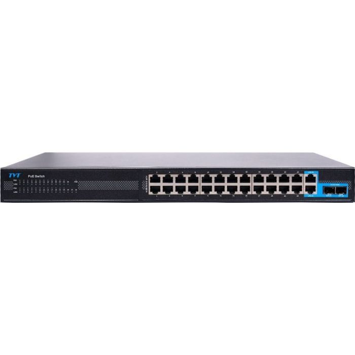 Коммутатор сетевой TVT DIGITAL TD-B2224S1-PGA Фото