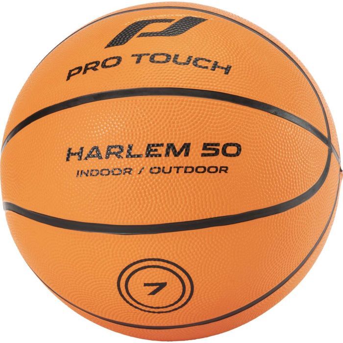 Мяч баскетбольный Pro Touch Harlem 50 80975474 чорно-помаранчовий Уні 7 Фото