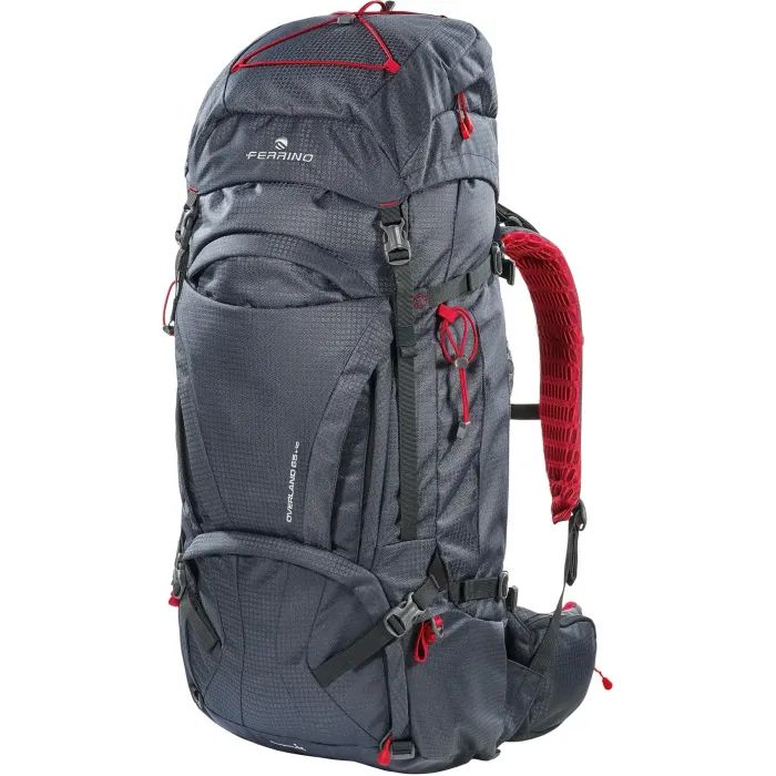 Рюкзак туристический Ferrino Overland 65+10L Dark Grey (75671HCC) Фото
