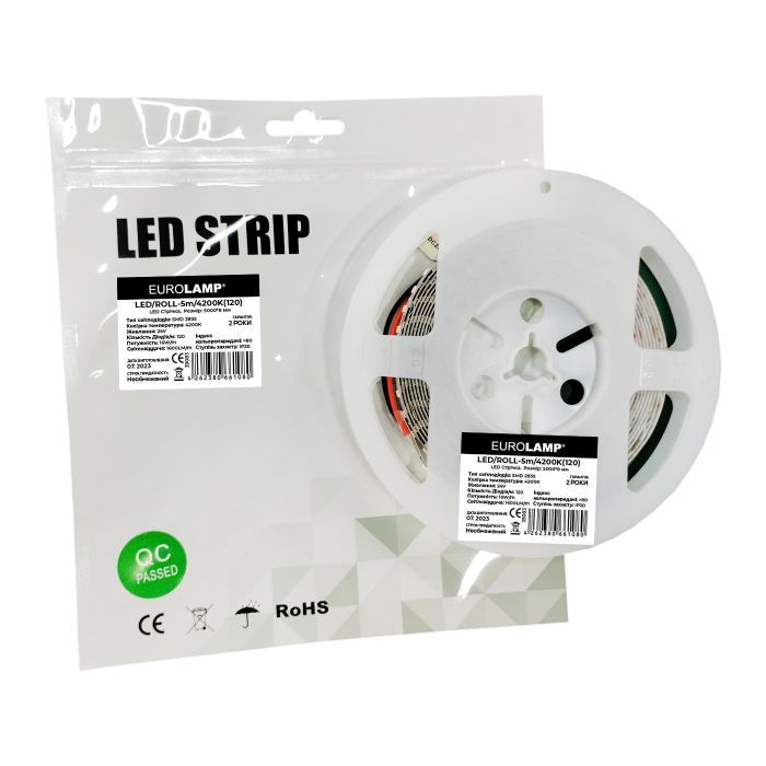 Светодиодная лента Eurolamp LED/ROLL 24V, 4200K 5м Фото