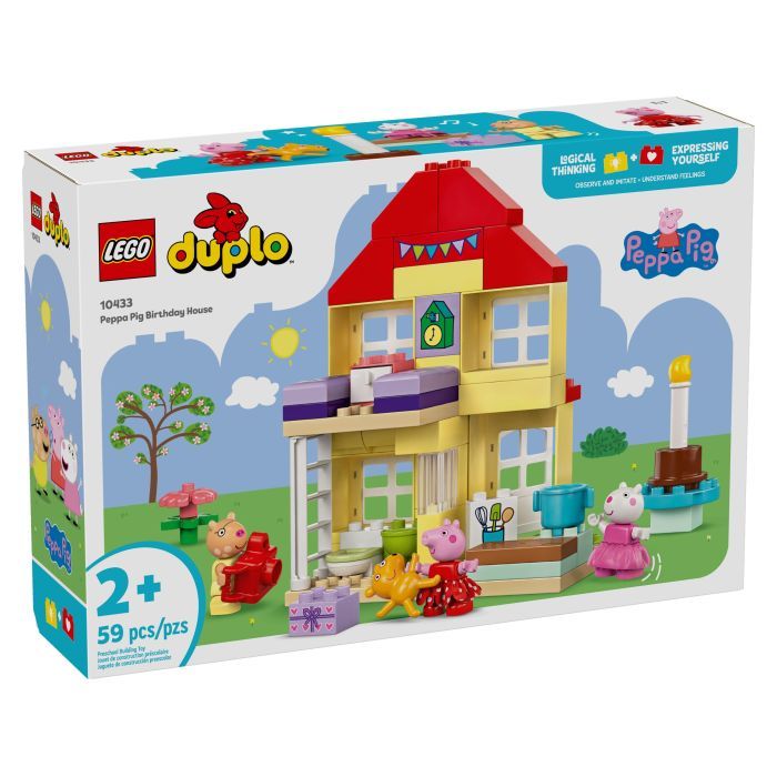 Конструктор LEGO DUPLO Peppa Pig Праздничный дом Пеппы Праздничный Фото
