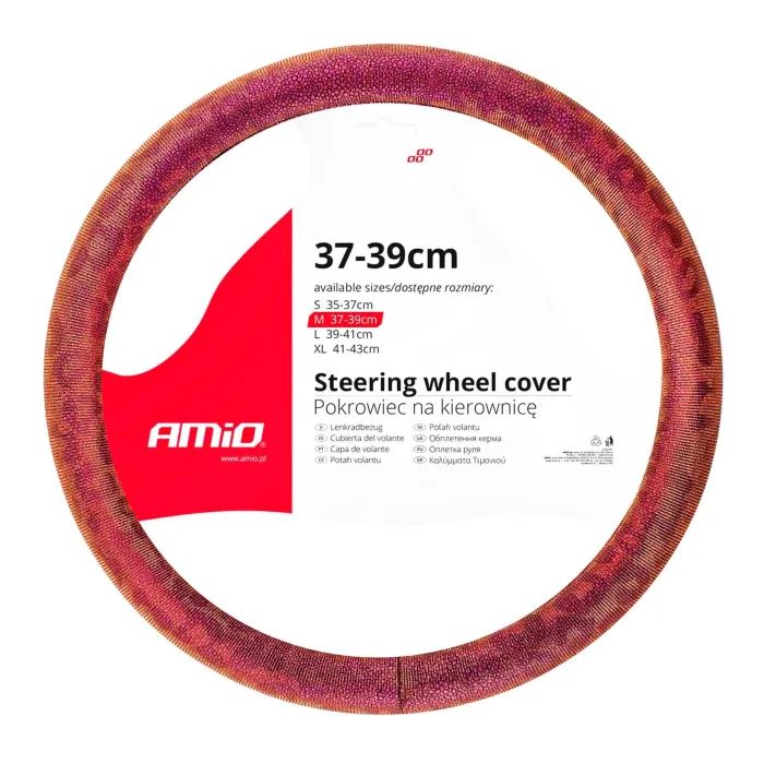 Чехол на руль AMiO SWC-33-M 37-39 см (02806) (028063) Фото