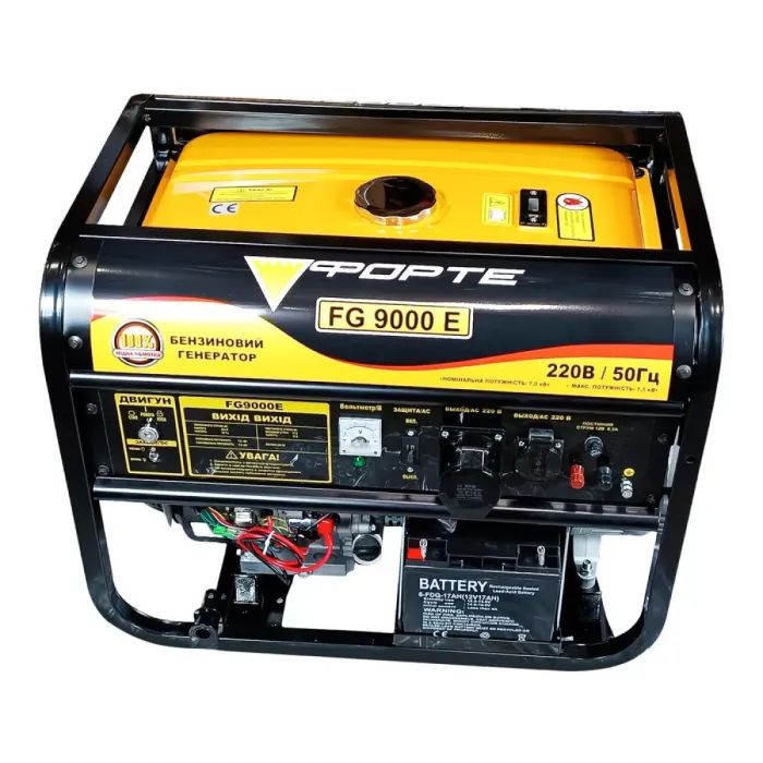 Генератор Forte FG9000E 7kW Фото
