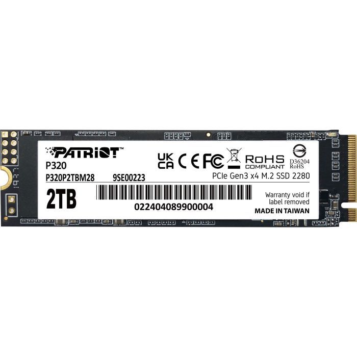 Накопитель SSD Patriot M.2 2280 2TB Фото