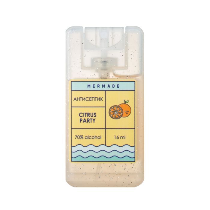 Антисептик для рук Mermade Citrus Party 16 мл Фото